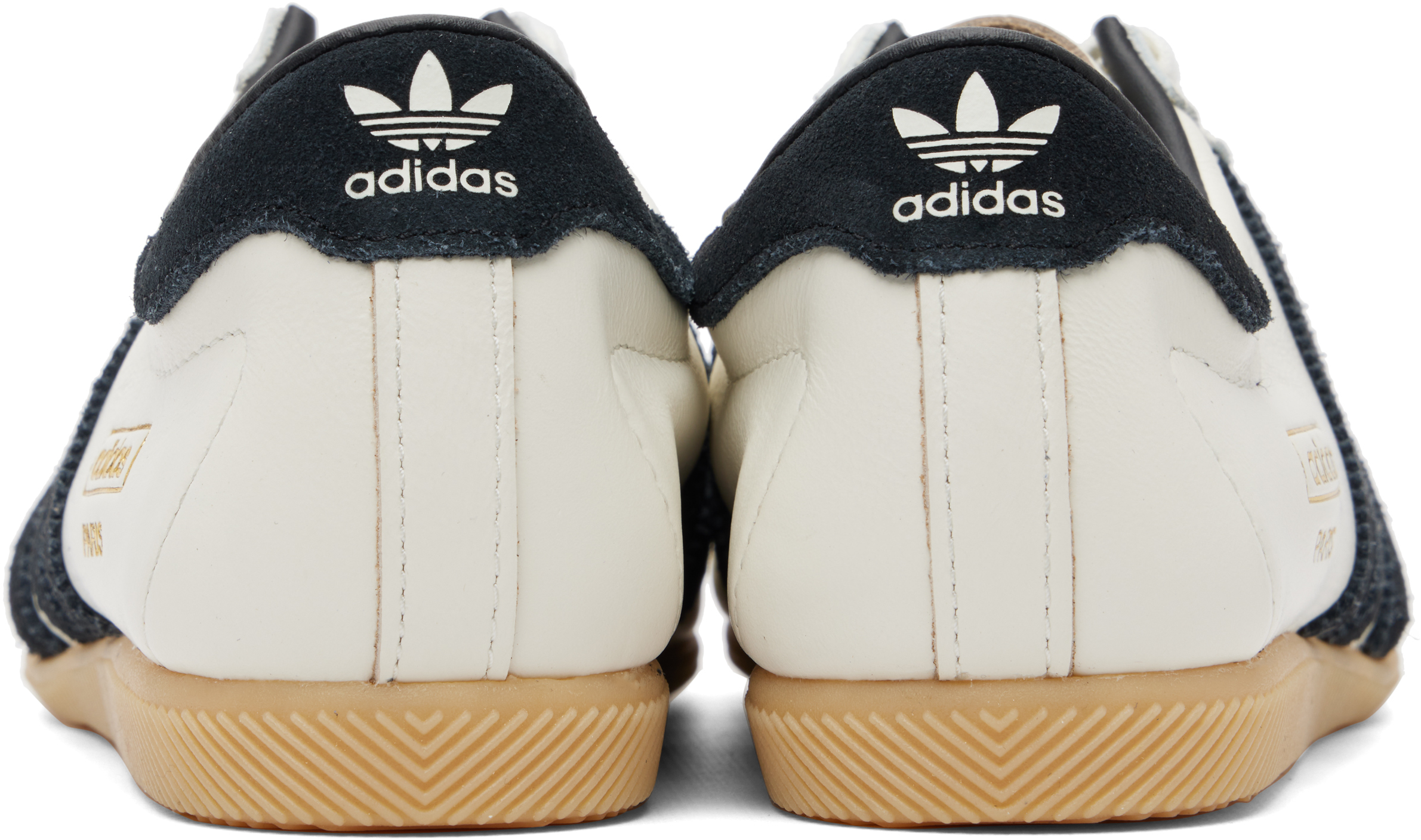 White & Black Paris Sneakers