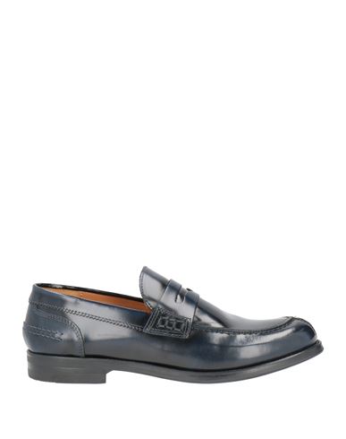 Man Loafers Midnight blue Size 9 Leather