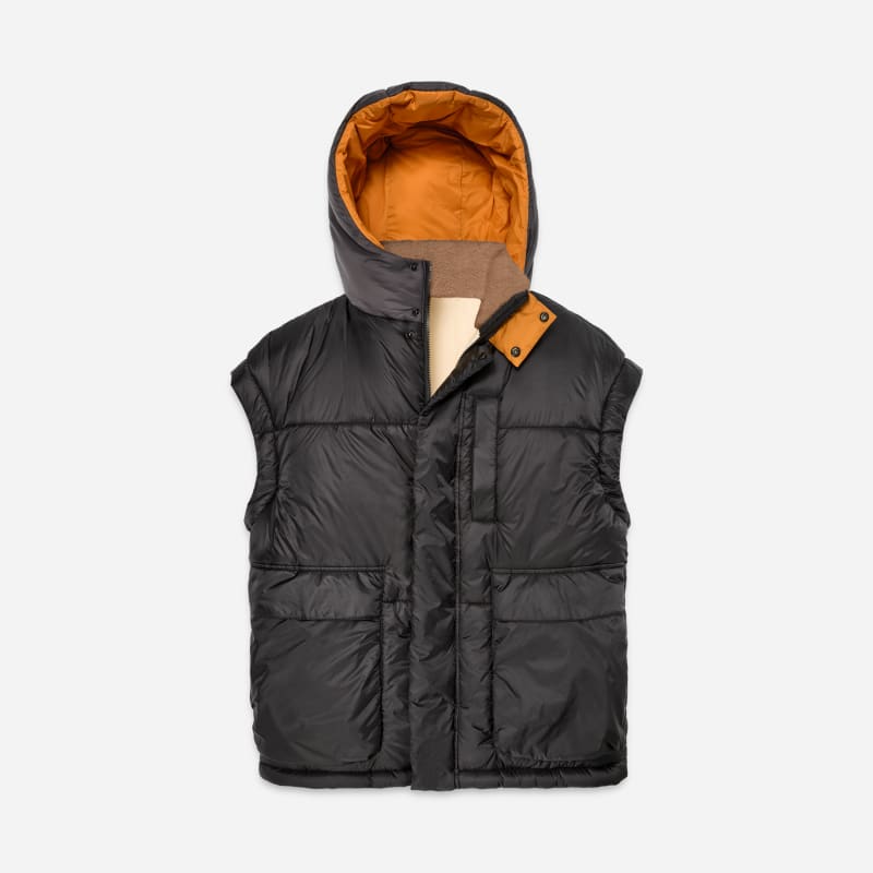® Kristian Conv Puffer Coat Nylon in Black/Cream