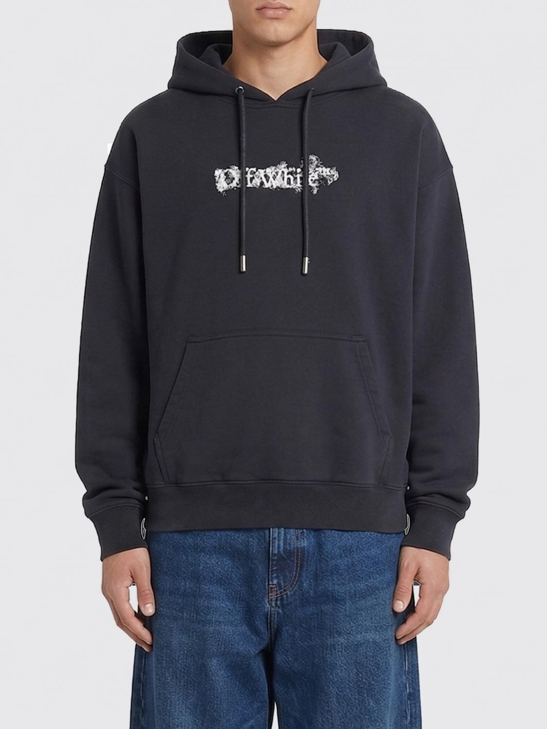 Sweatshirt Men color Black