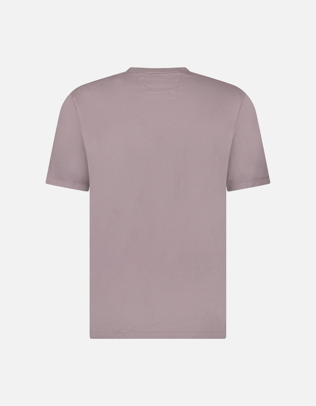 Men's CP Company Cotton-Jersey T-Shirt in Purple Dove