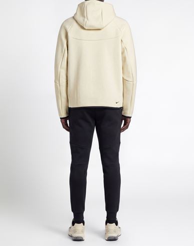 Man Sweatshirt Cream Size M Cotton, Recycled polyester