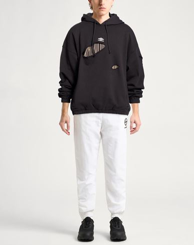 Man Sweatshirt Black Size S Cotton