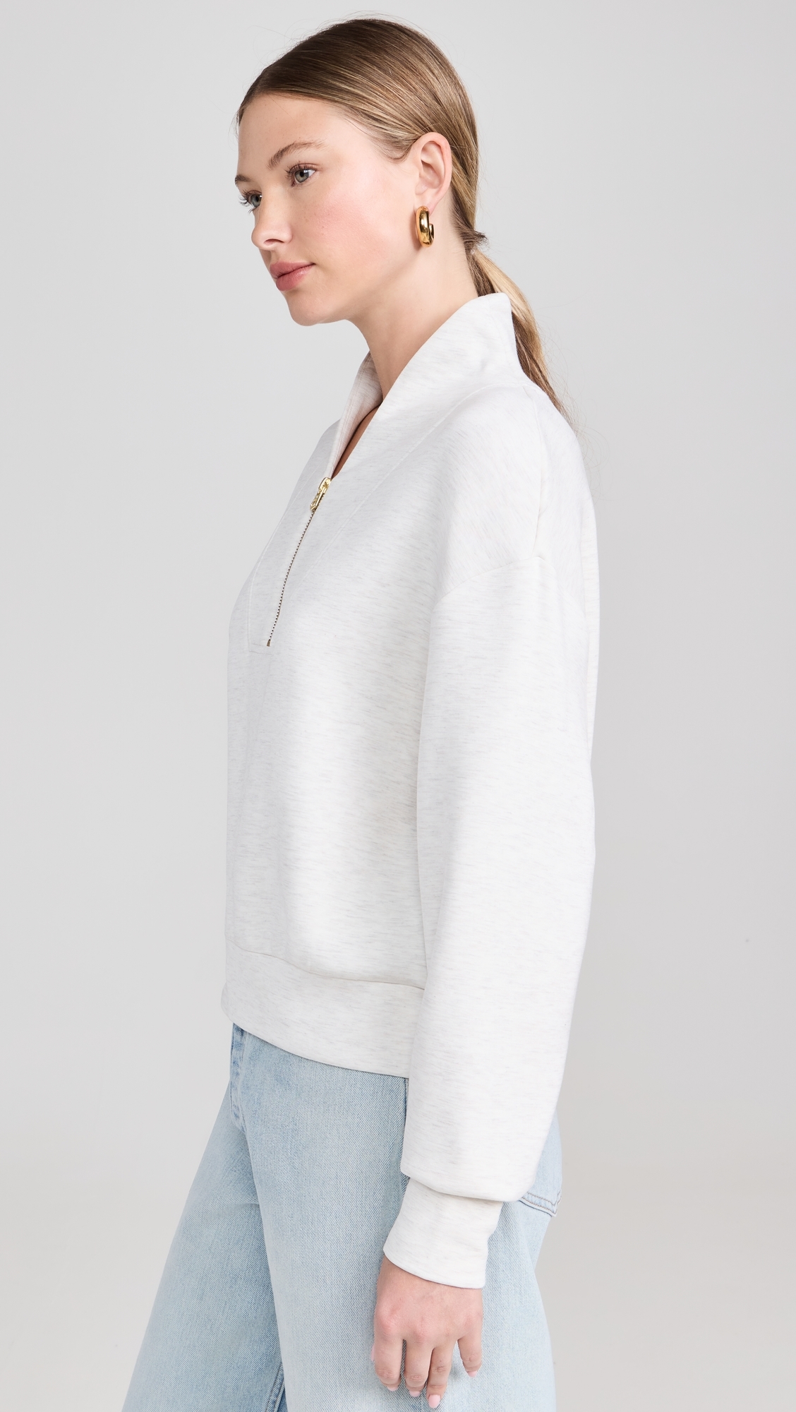Davidson Sweatshirt Ivory Marl