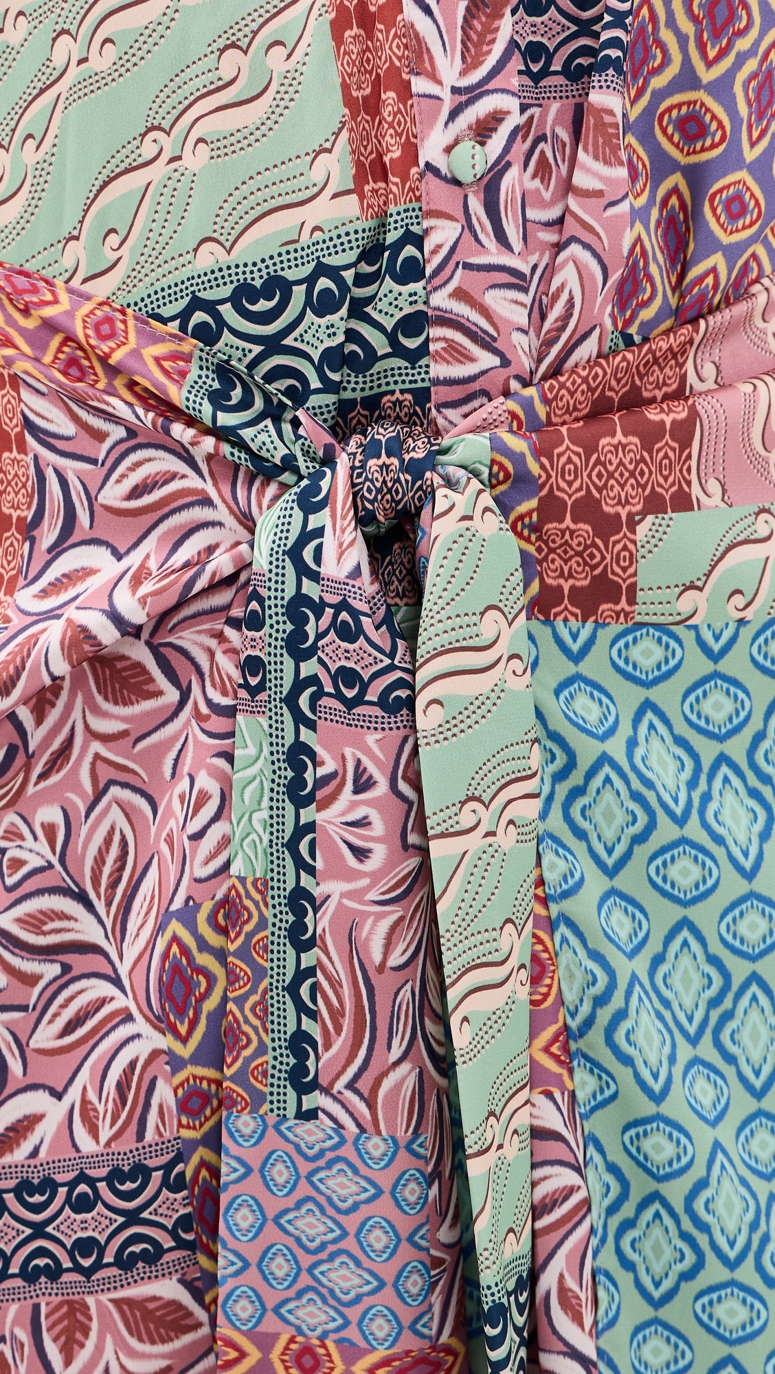 Mika Dress Oasis Patchwork