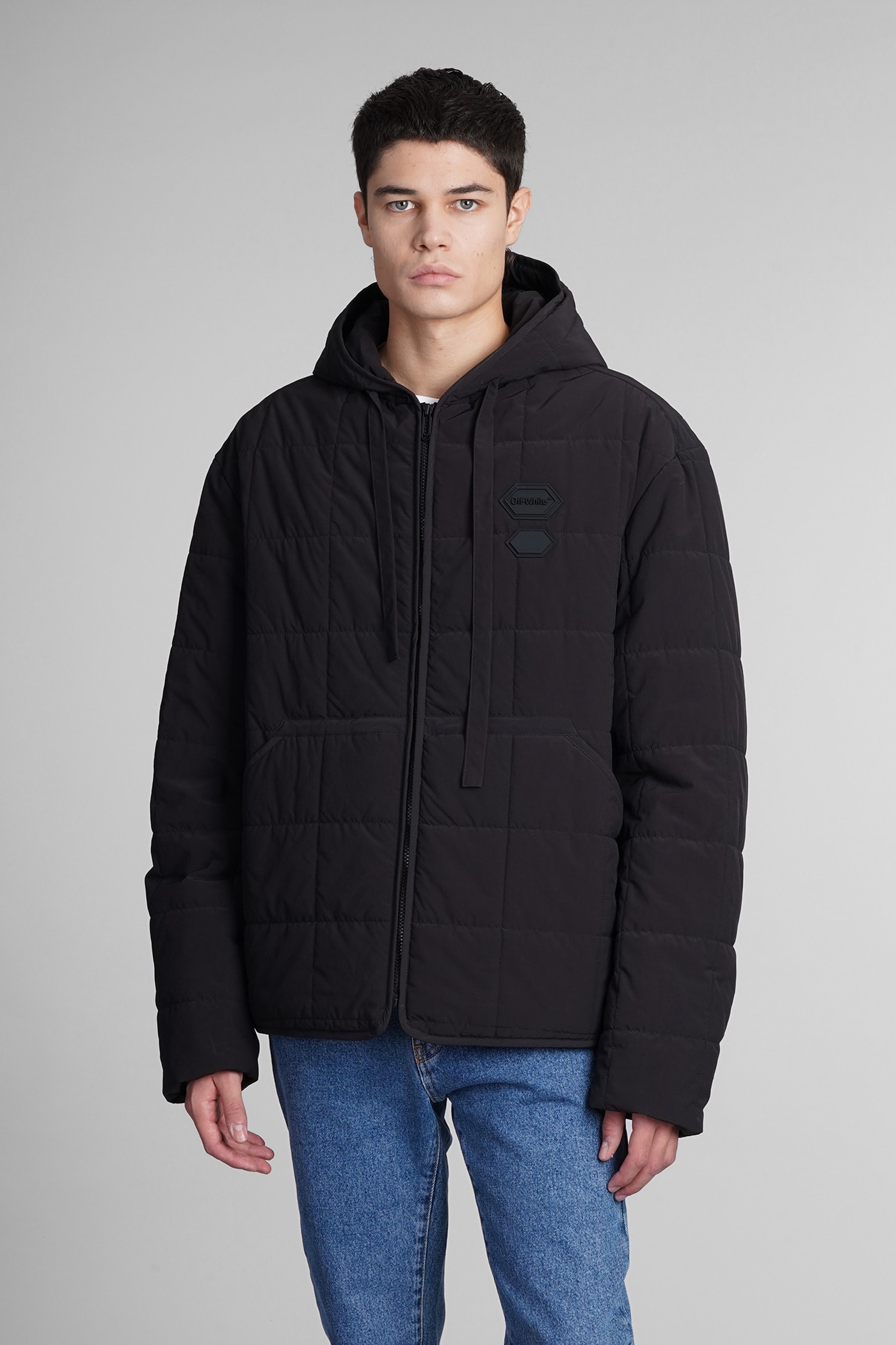 Bomber In Black Polyamide