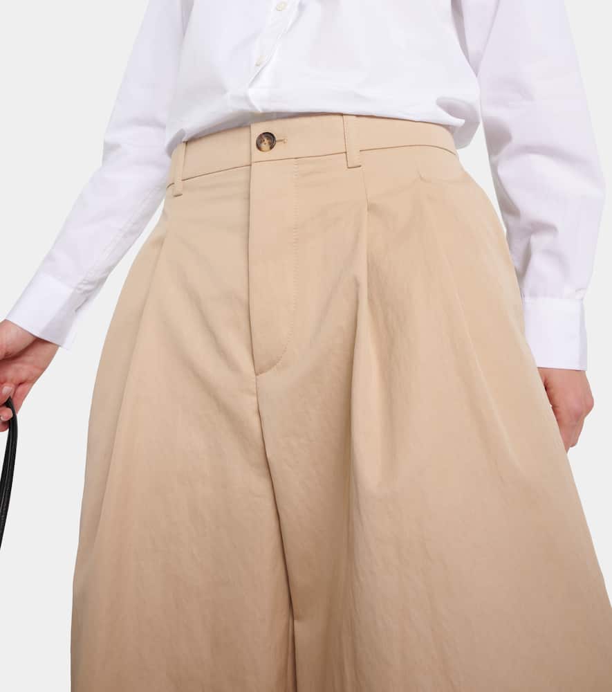 Wardrobe. NYC Drill Chino cotton-blend wide-leg pants