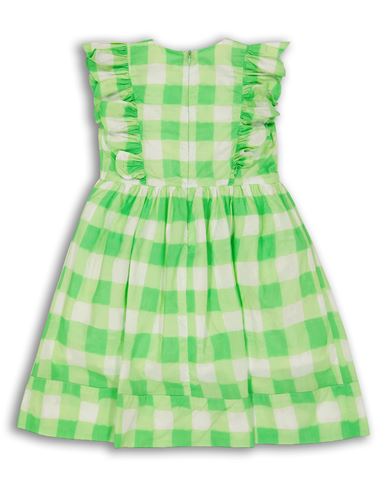Kid Girl Kids' dress Green Size 10 Cotton