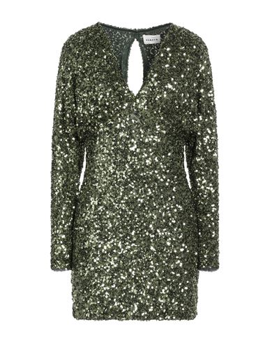 P. a.r. o.s. h. Woman Mini dress Military green