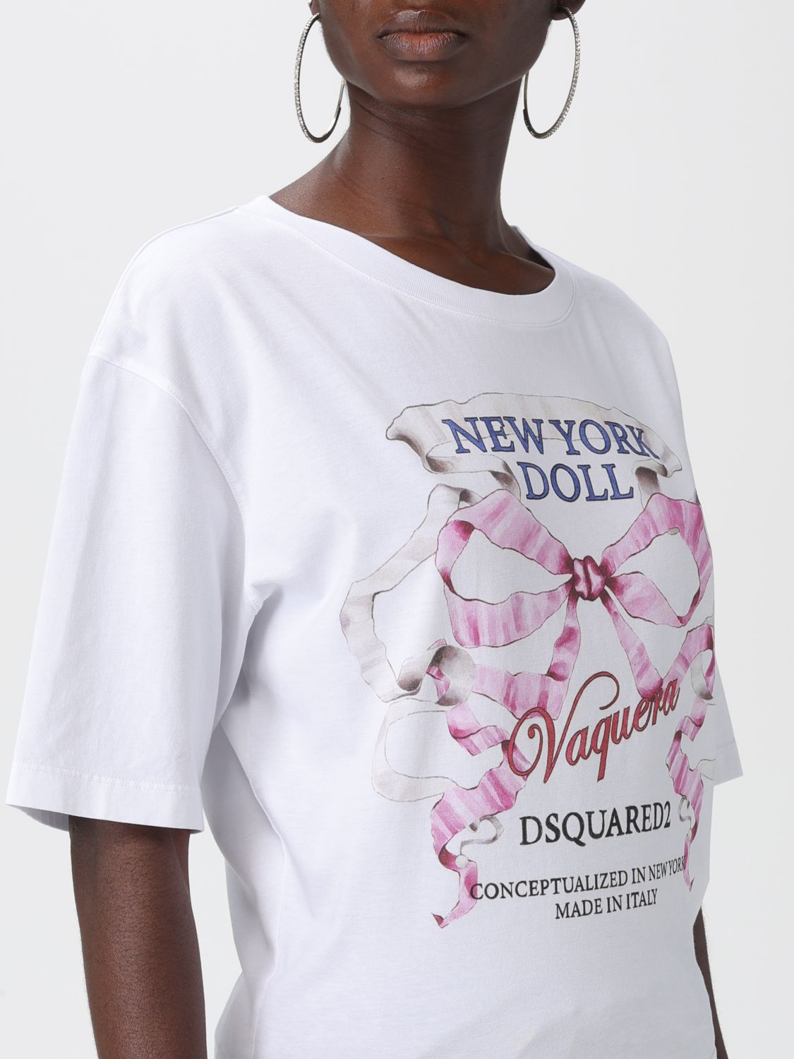 T-Shirt Woman color White