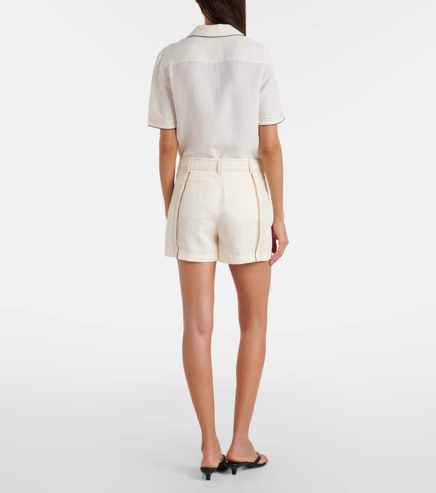 High-rise shorts