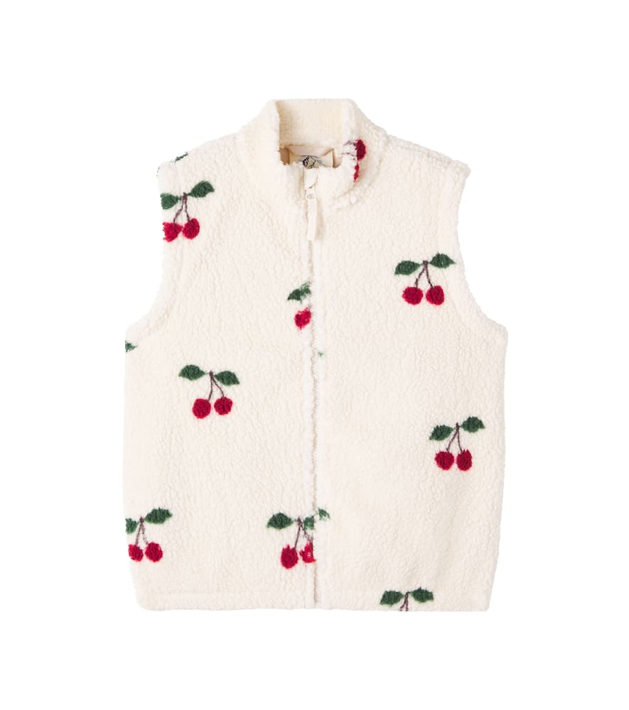 Konges Sløjd Jody printed teddy vest