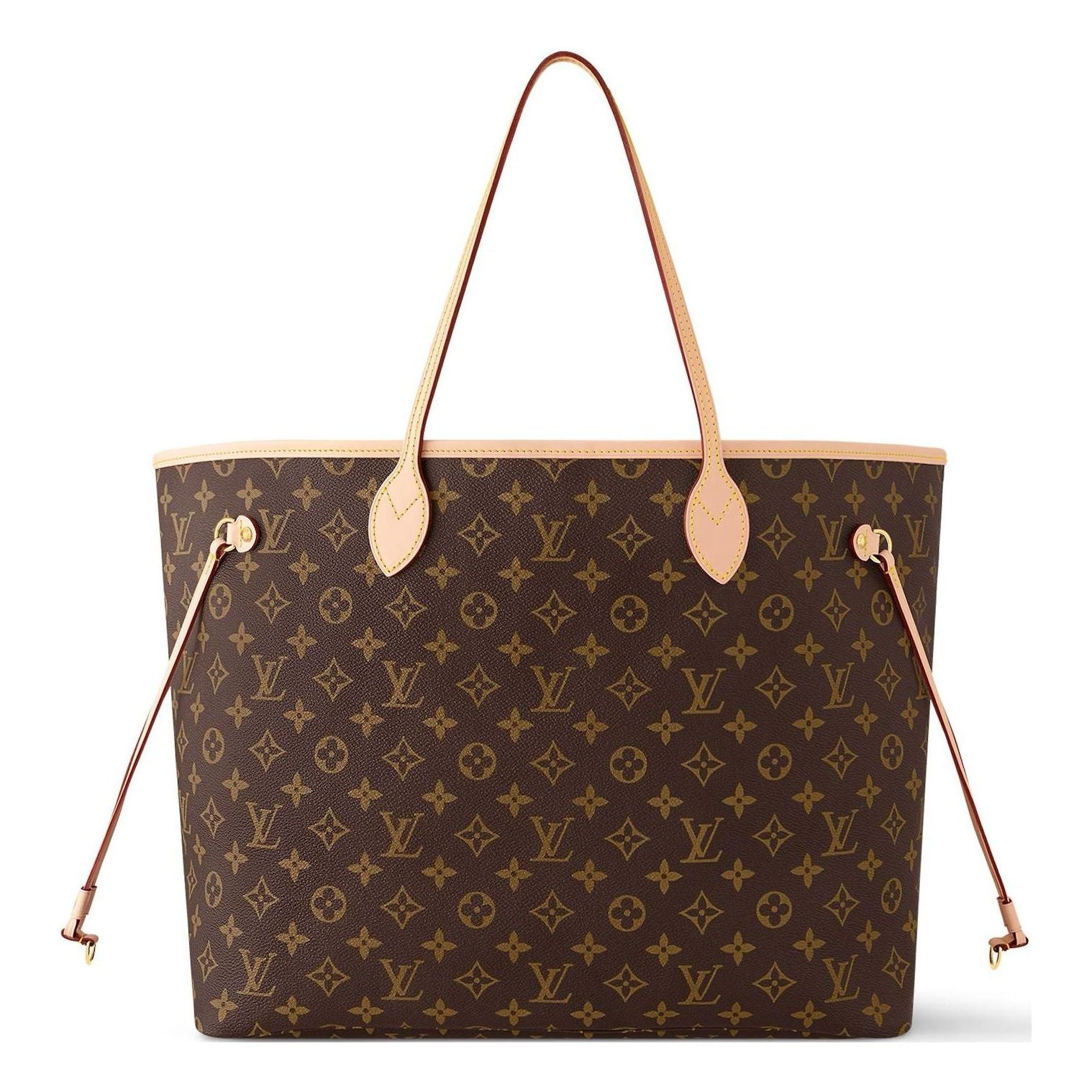 (WMNS) Neverfull GM Monogram Canvas Handbag 'Brown'