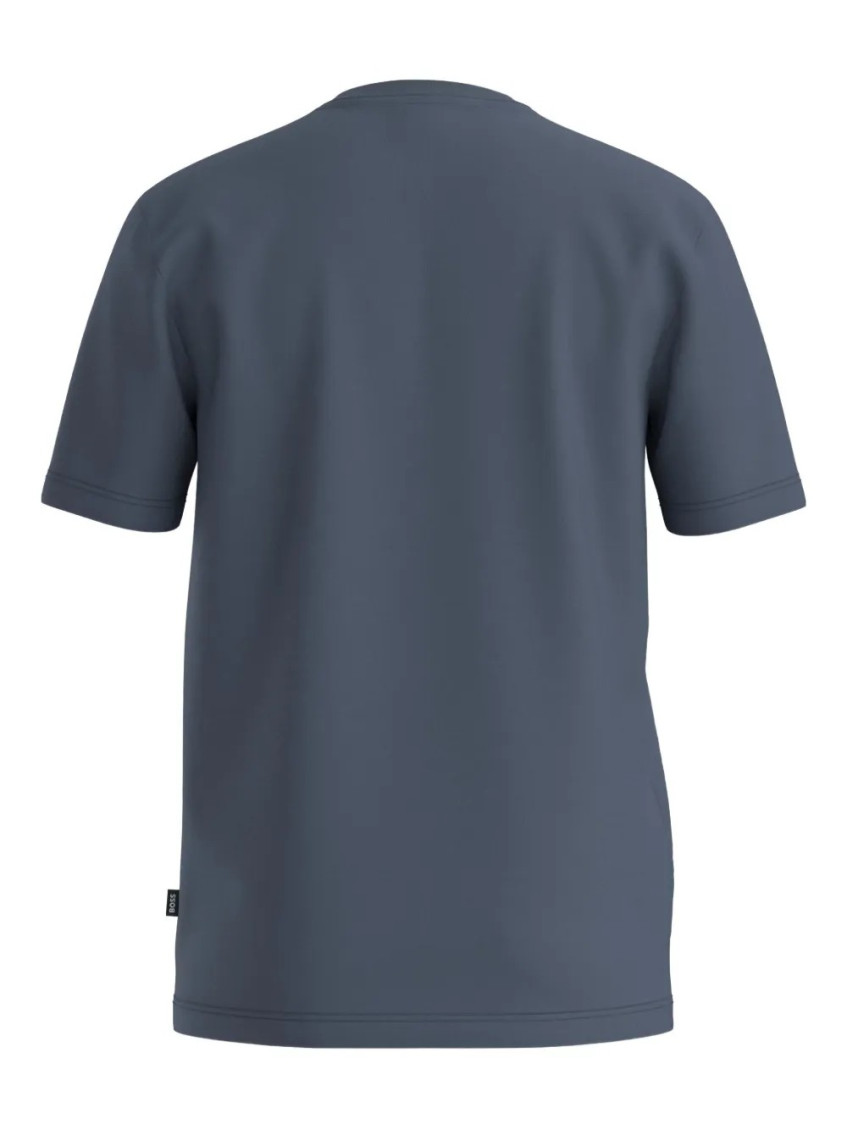 Blue Cotton T-Shirt