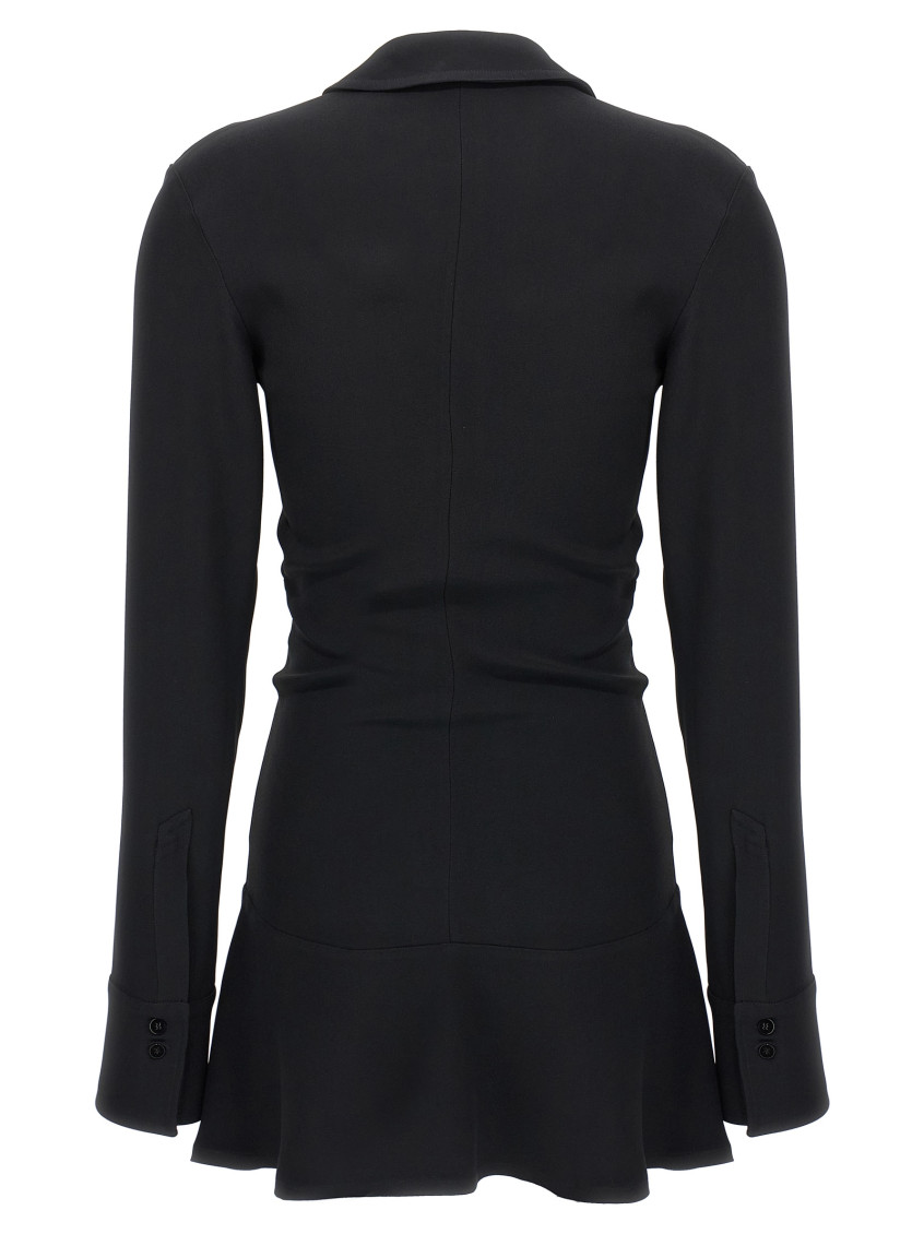 Mini Polo Dress Dresses Black