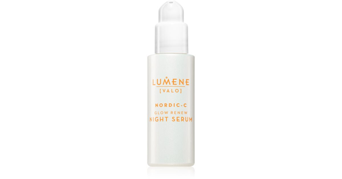 Lumene Nordic-C [VALO] Glow Renew siero notte per una pelle luminosa e liscia