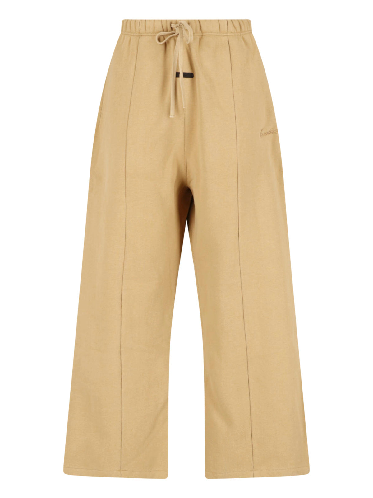 Men's Essential Tapered Lounge Trousers in Cotton-Poly Blend