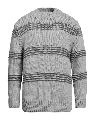 Cashmere Company Man Sweater Light grey Size 42 Wool
