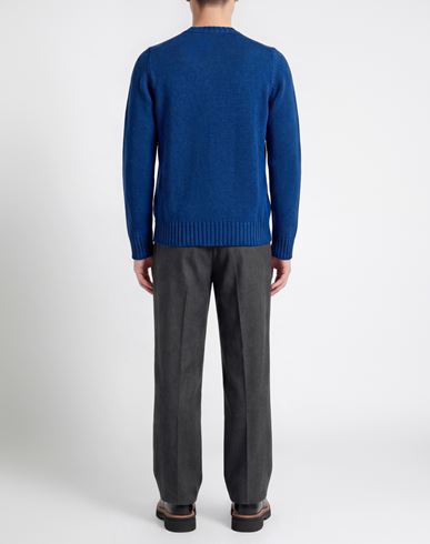 Man Sweater Blue Size 36 Cashmere