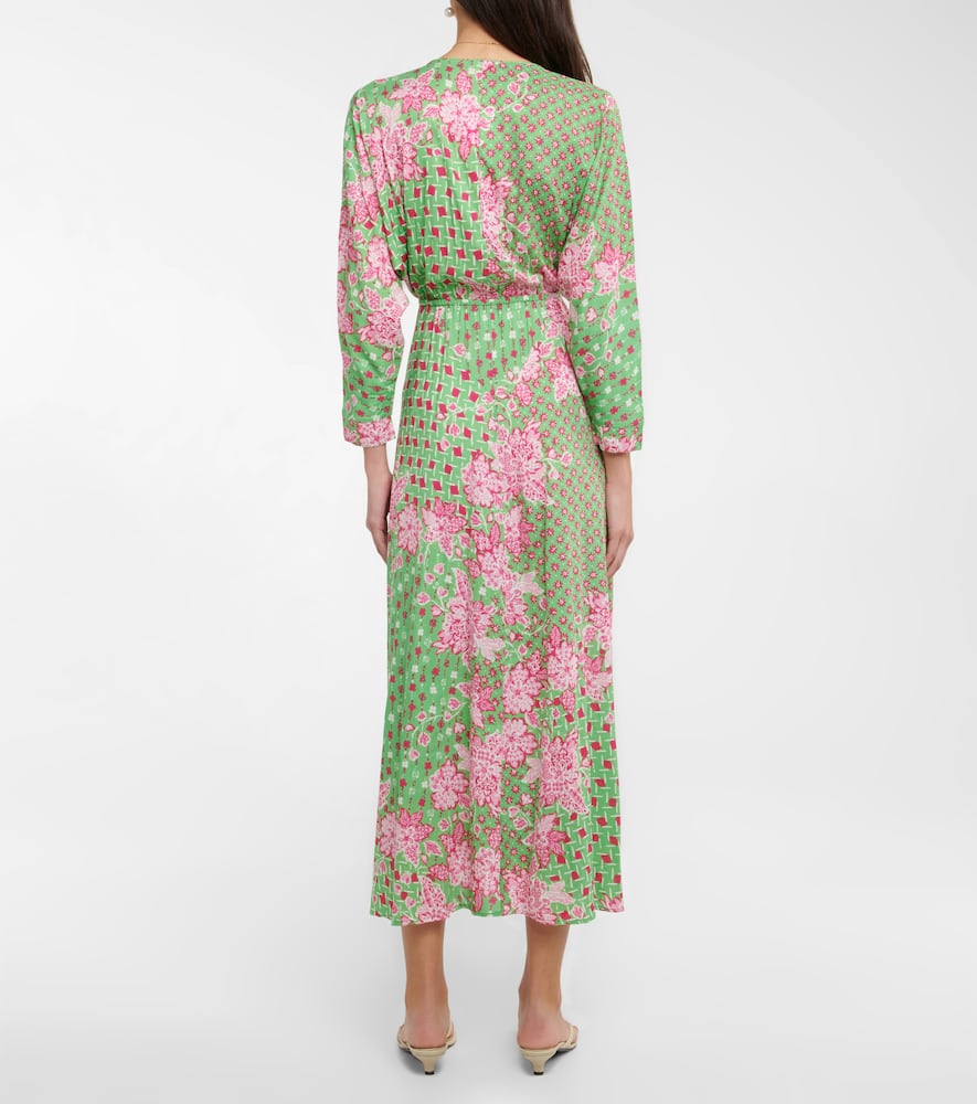 Ilona printed maxi dress