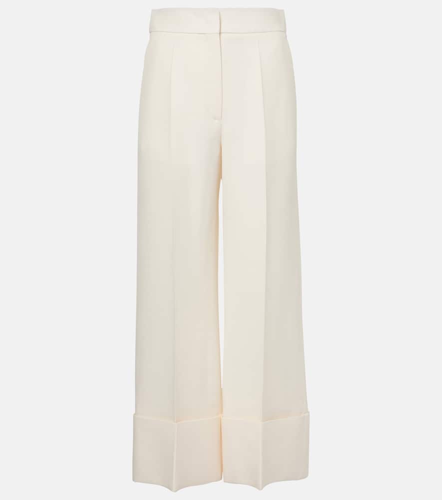Crepe Couture wide-leg pants