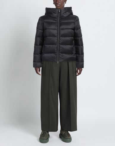 Woman Puffer Black Size 6 Polyamide