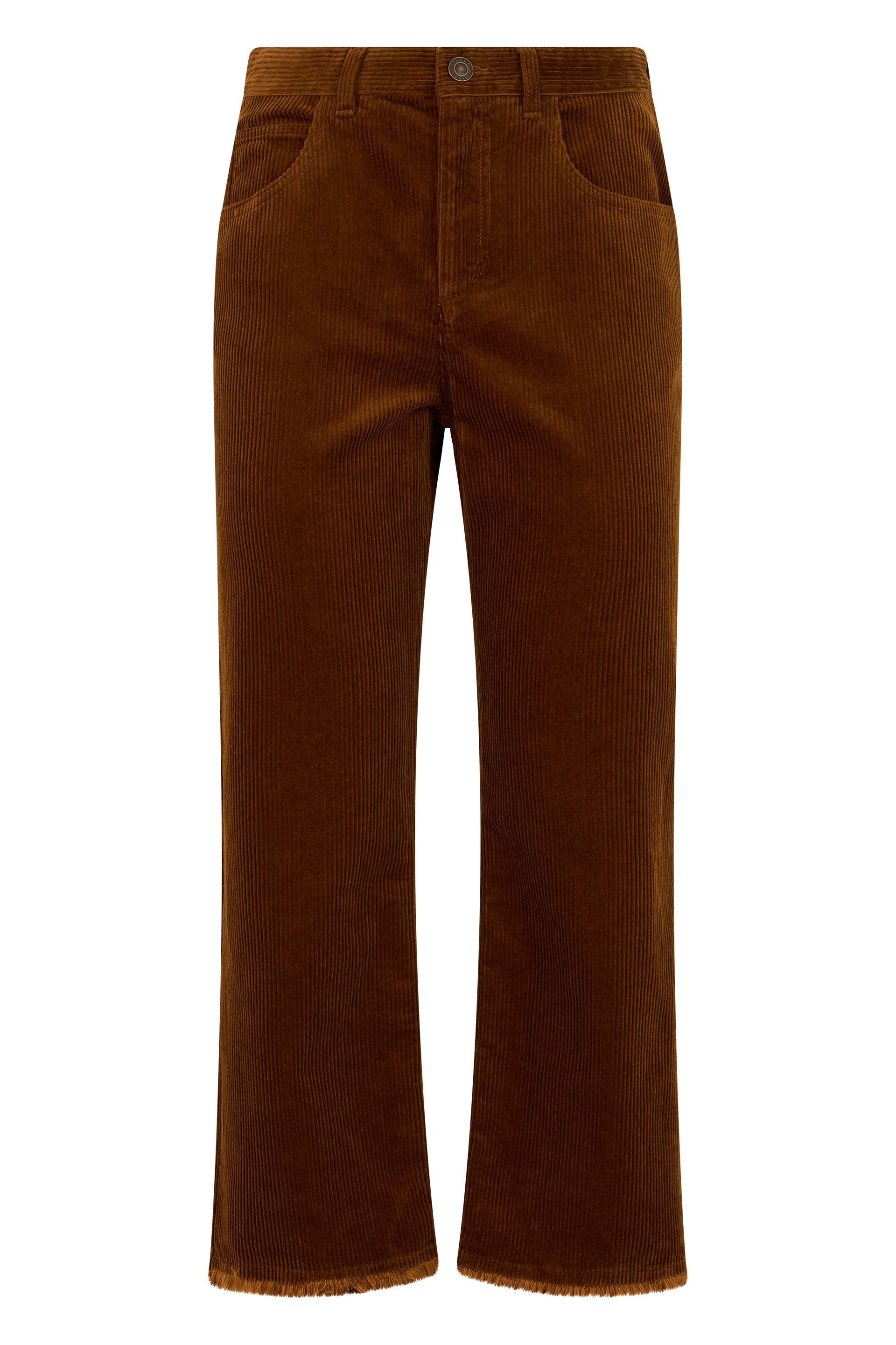 Women's Regular-Fit Flared Trousers