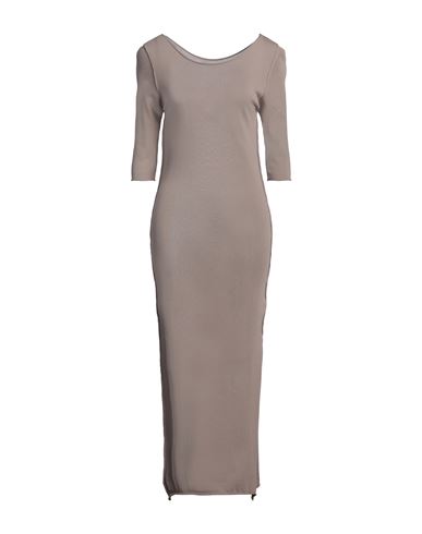Soallure Woman Midi dress Light brown Size S Viscose, Polyamide