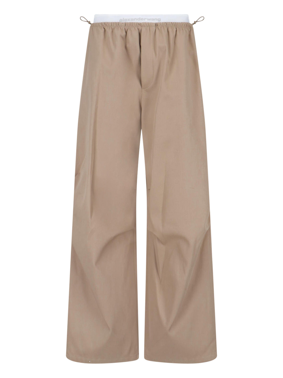 Stretch Cotton Trousers with Soft Lining