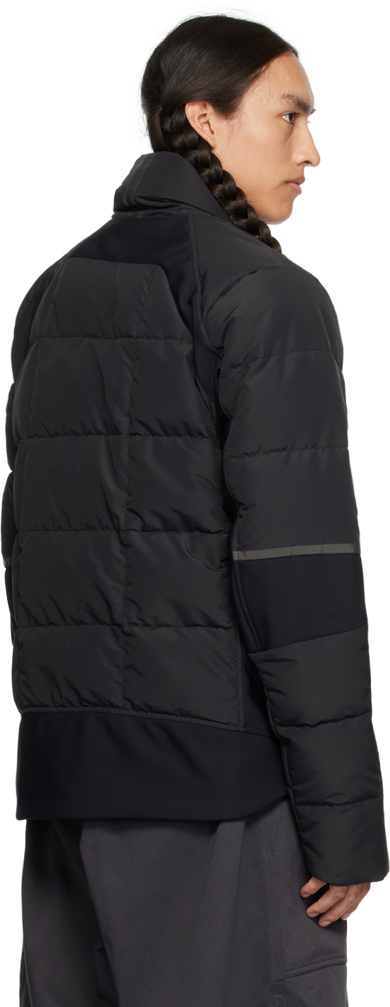 Black HyBridge Down Jacket