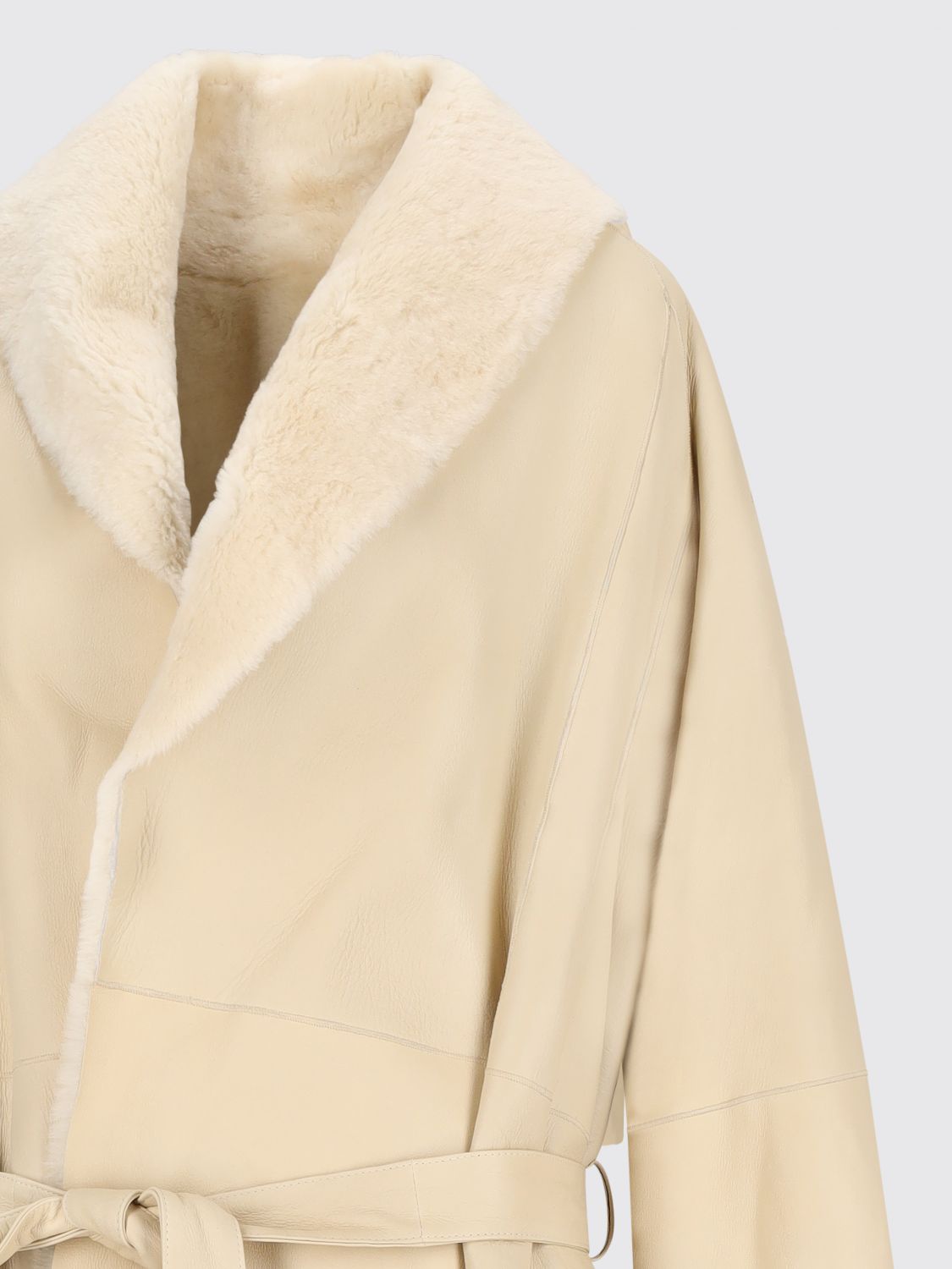 Coat Woman color Beige