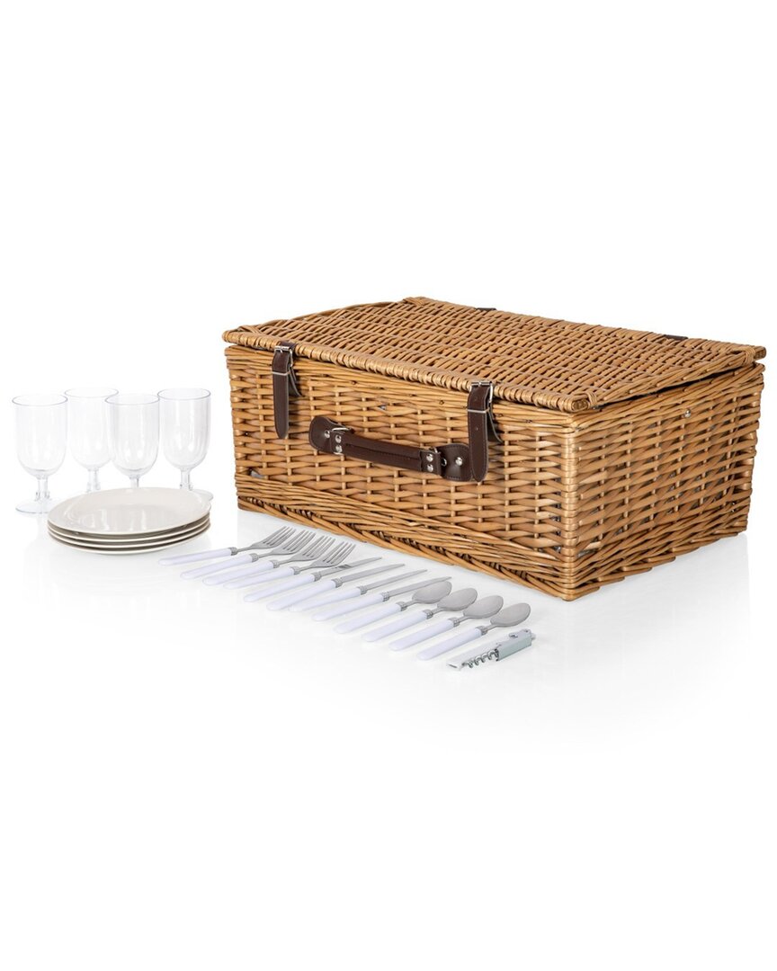 Dnu Belmont Stripe Picnic Basket