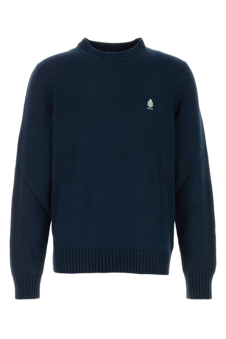 Cotton Crew-neck Sweater