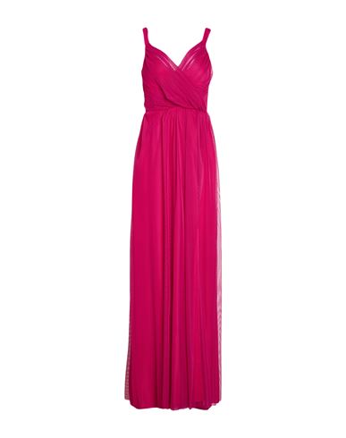 Woman Maxi dress Fuchsia Size 2 Polyester