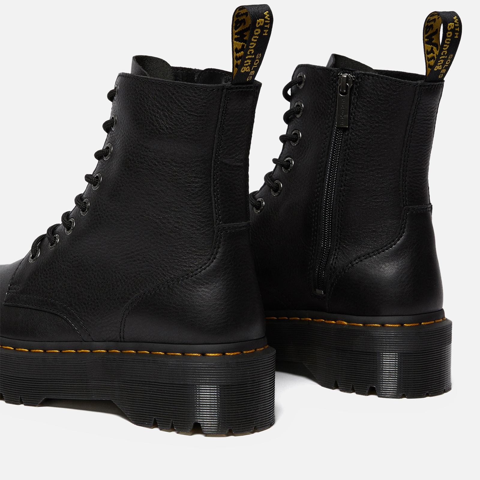 Dr. Martens Women's Jadon III Pisa Leather 8-Eye Boot