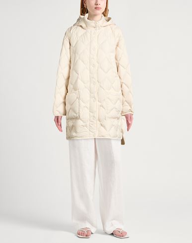 Woman Puffer Cream Size L Polyester