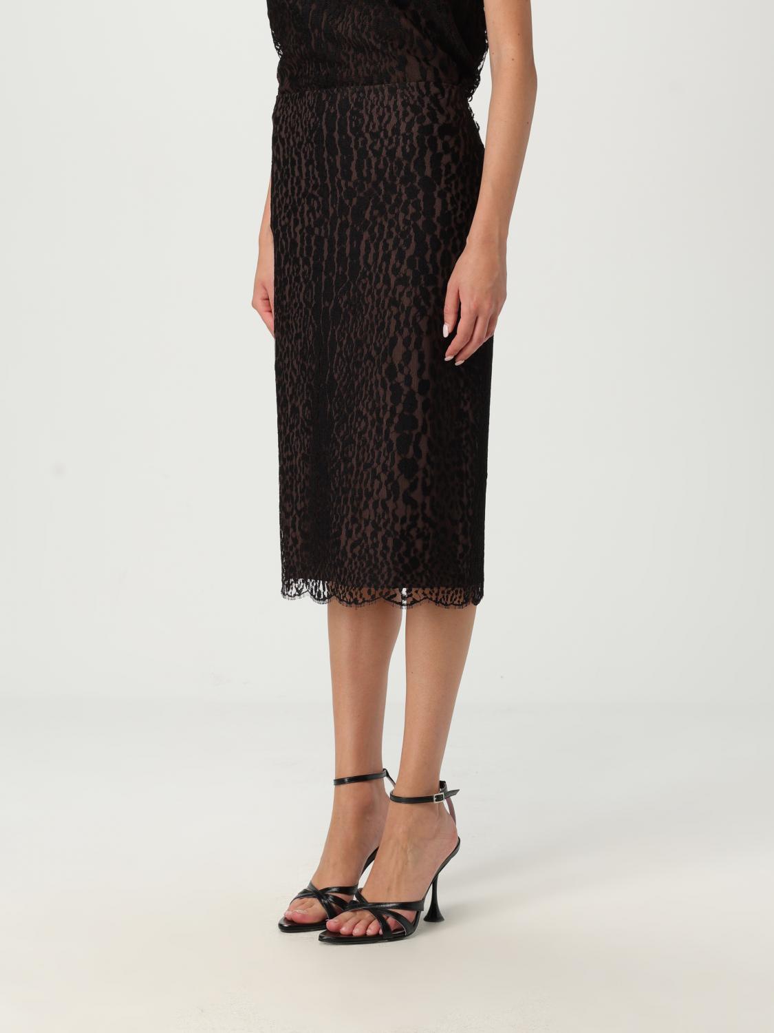 Skirt Woman color Black