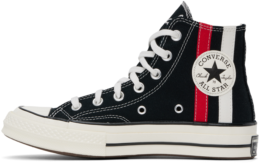 Black Chuck 70 Archival Stripes High Top Sneakers