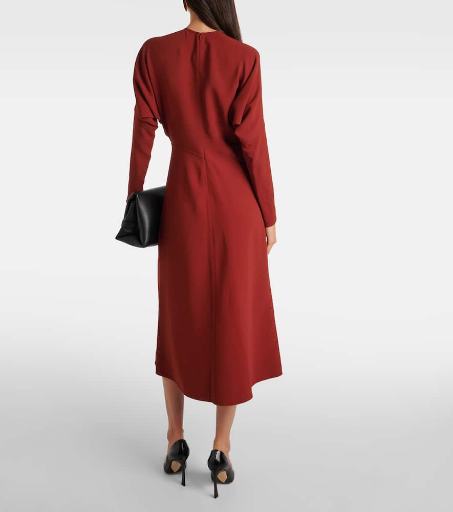 Dolman cady midi dress