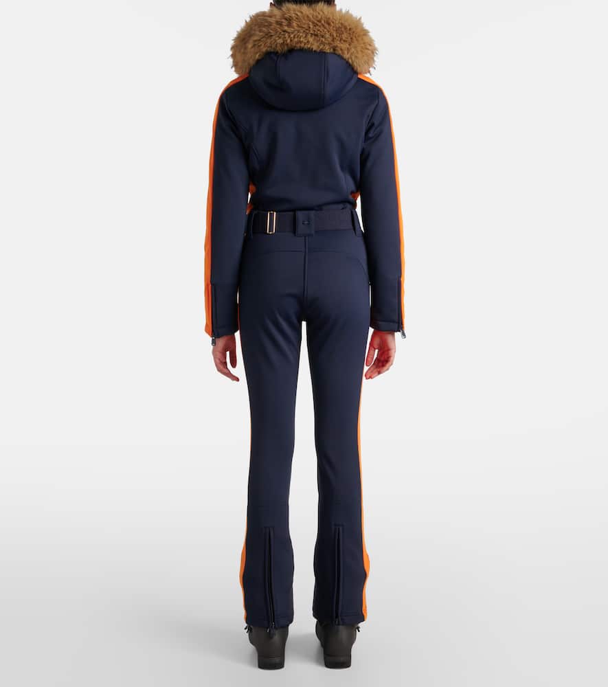 Suvi faux fur-trimmed ski jumpsuit