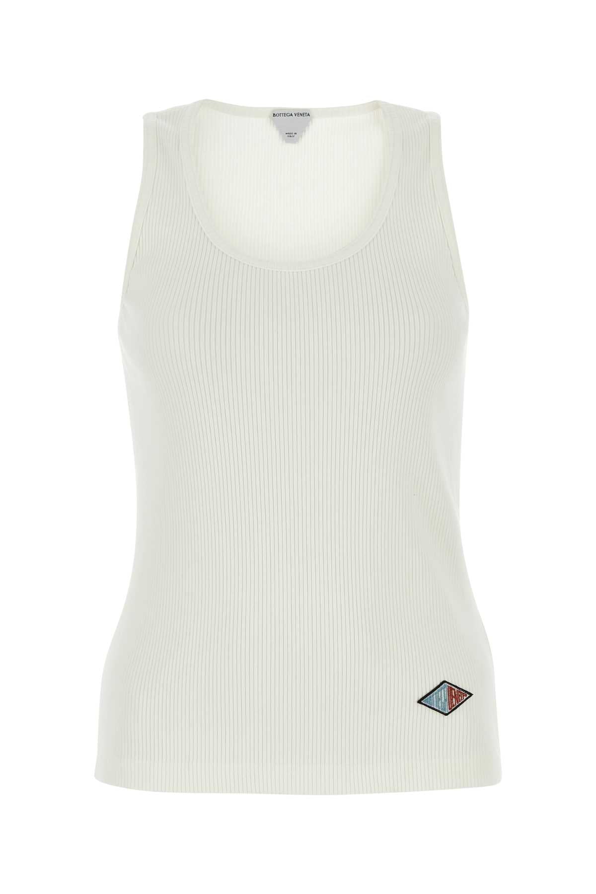 Logo Tank Top — White