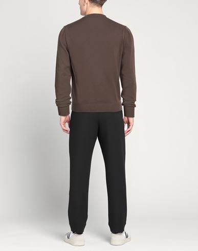 Man Sweater Taupe Size 40 Cotton