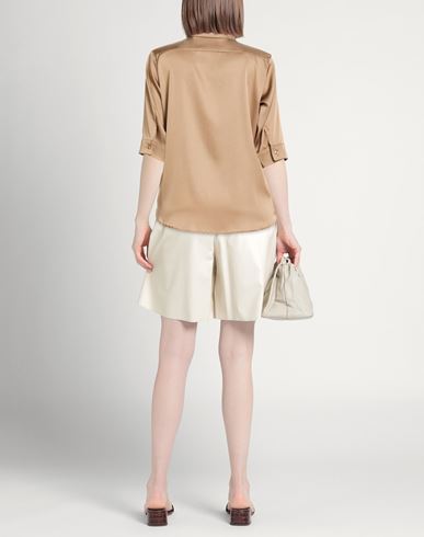 Woman Shirt Sand Size 4 Polyester, Elastane