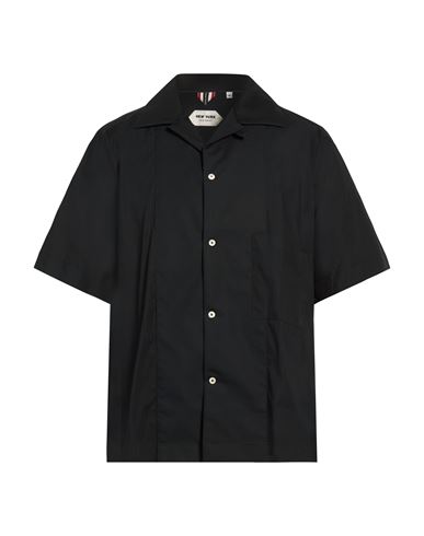 Man Shirt Black Size M Cotton