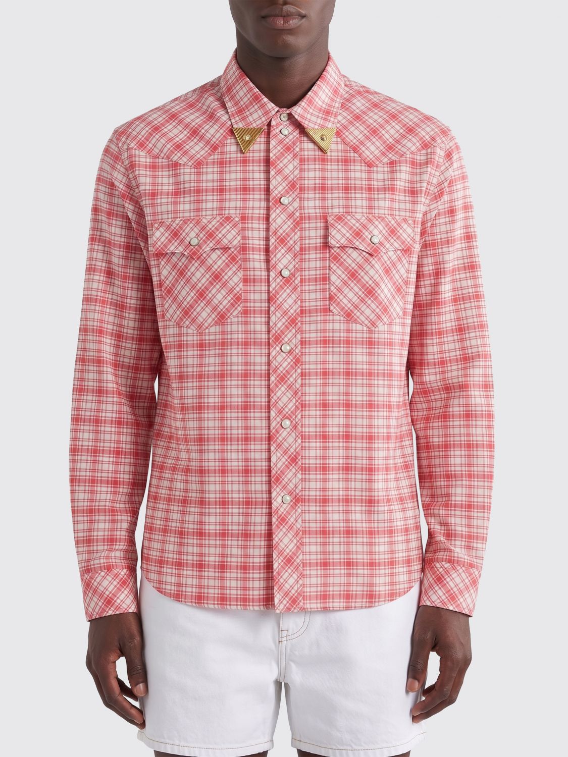 Shirt Men color Red