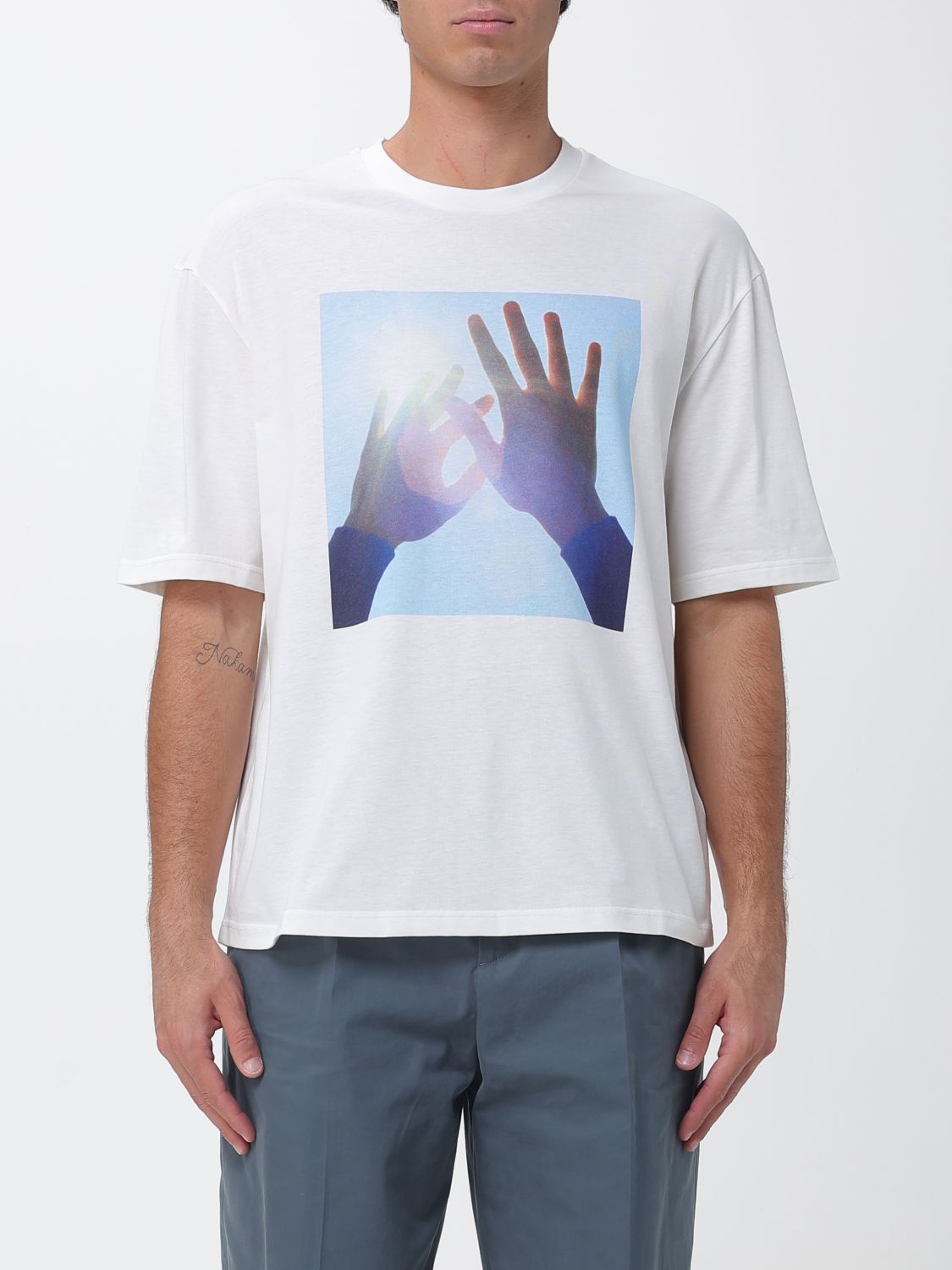 T-Shirt Men color Nude