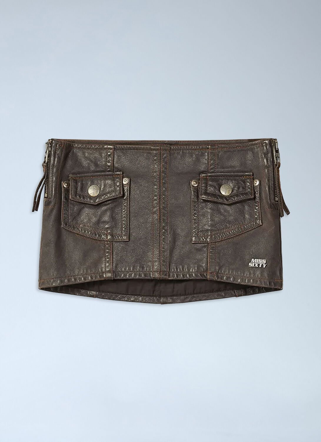 Patch Pocket Mini Skirt