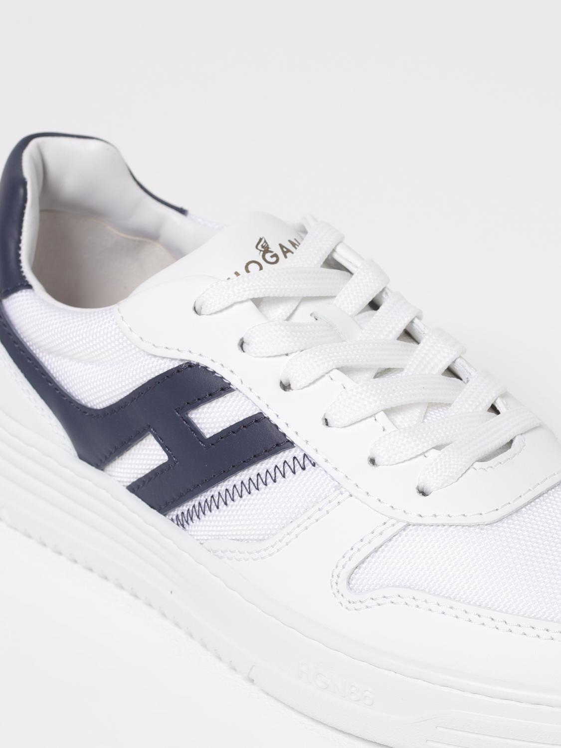 H630 panelled sneakers - White