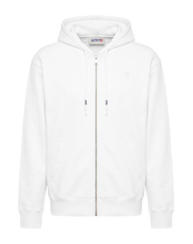 Man Sweatshirt White Size XXL Cotton