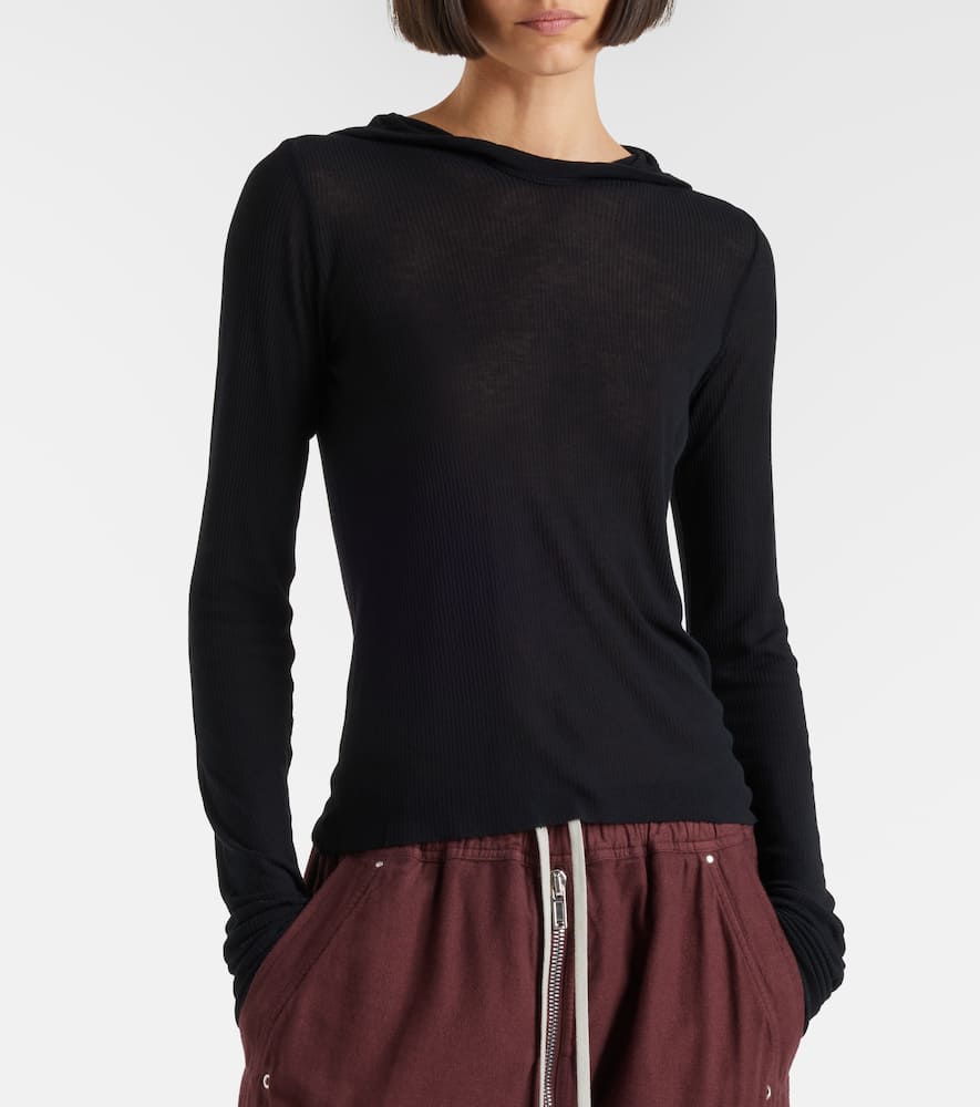 Hooded top